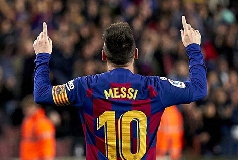 Imagen de Leo Messi, el hombre r&eacute;cord de la historia del FC Barcelona