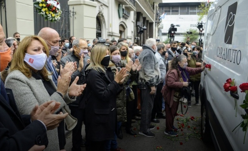 Imagen de El último adiós a Miguel Lifschitz en Rosario