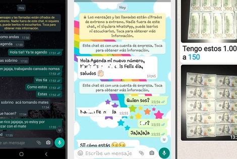 Imagen de Advierten estafas y robos de cuentas de WhatsApp