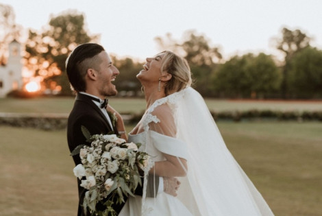 Imagen de Stefi Roitman y Ricky Montaner celebraron su gran boda