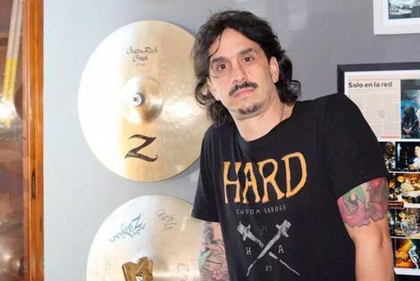Imagen de Muri&oacute; el m&uacute;sico de rock Mart&iacute;n Carrizo