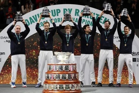 Imagen de Excluyeron de la Copa Davis a Rusia, el último campeón