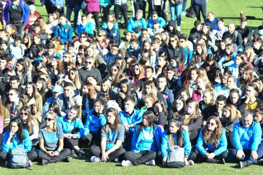 Imagen de 900 jóvenes serán los voluntarios y ya están listos