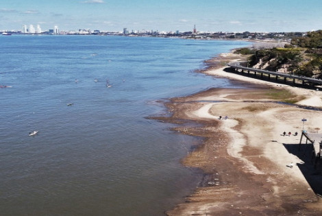 Imagen de La bajante del rio Paran&aacute; continuar&aacute; en los pr&oacute;ximos meses