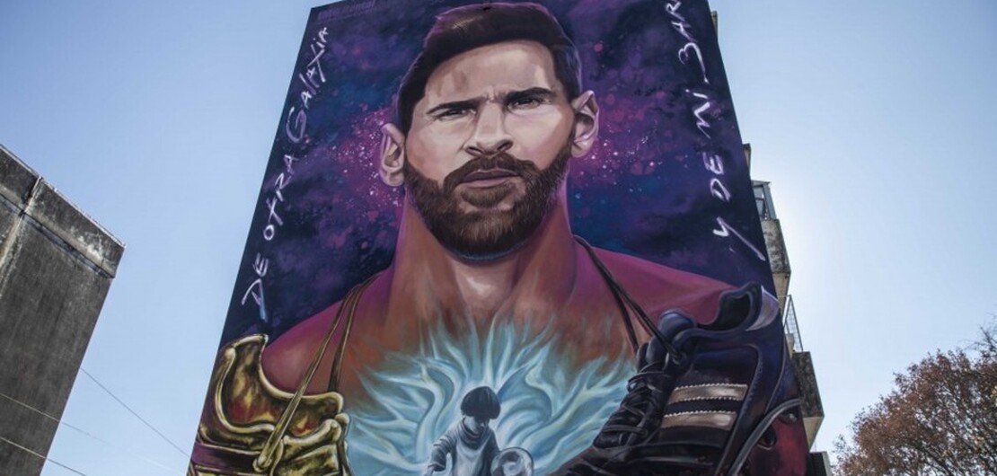 Mural Messi en Bs As y Azara - Sec. de Cultura y Educación (Guillermo Turin Bootello) Mural Messi en Bs As y Azara - Sec. de Cultura y Educación (Guillermo Turin Bootello)