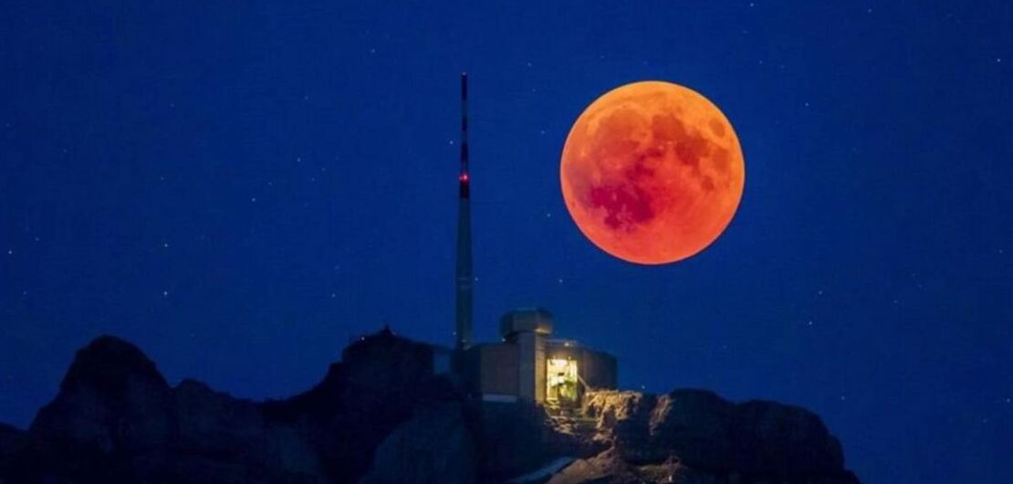 Imagen de El domingo podr&aacute; observarse una "luna de sangre"