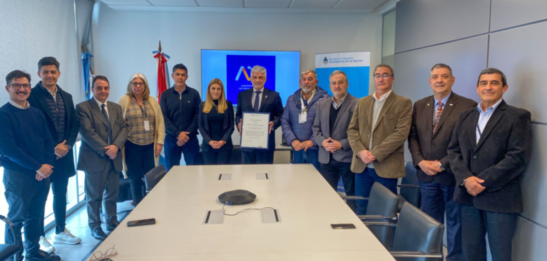 Imagen de El Aeropuerto recibió la certificación internacional Imagen de El Aeropuerto recibió la certificación internacional