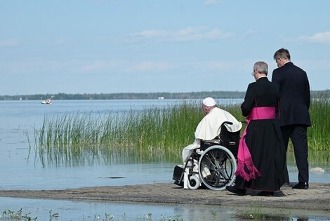 Imagen de El Papa Francisco, cada vez más complicado de salud