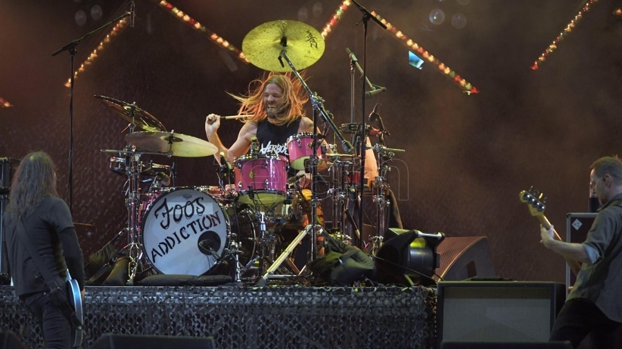 Imagen de El gran homenaje a Taylor Hawkins en el estadio de Wembley