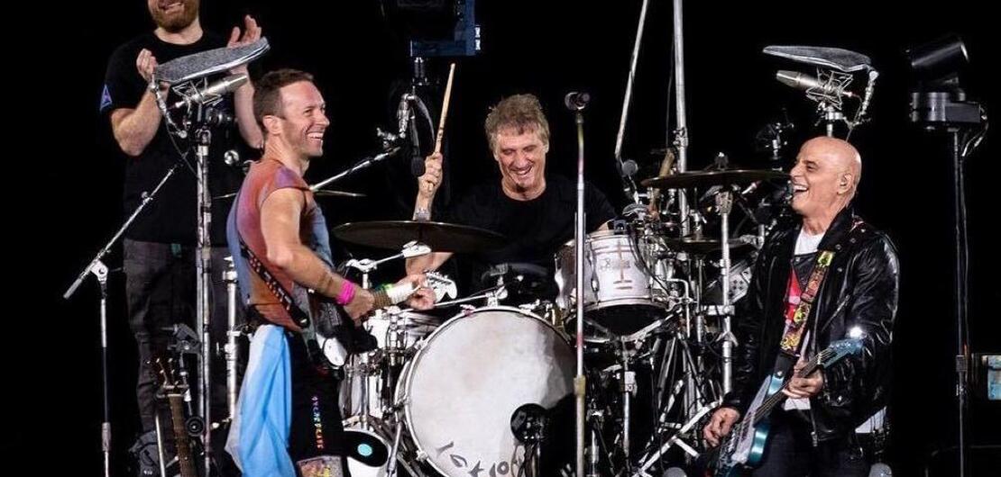 Imagen de Coldplay cant&oacute; con Zeta Bosio y Charly Alberti