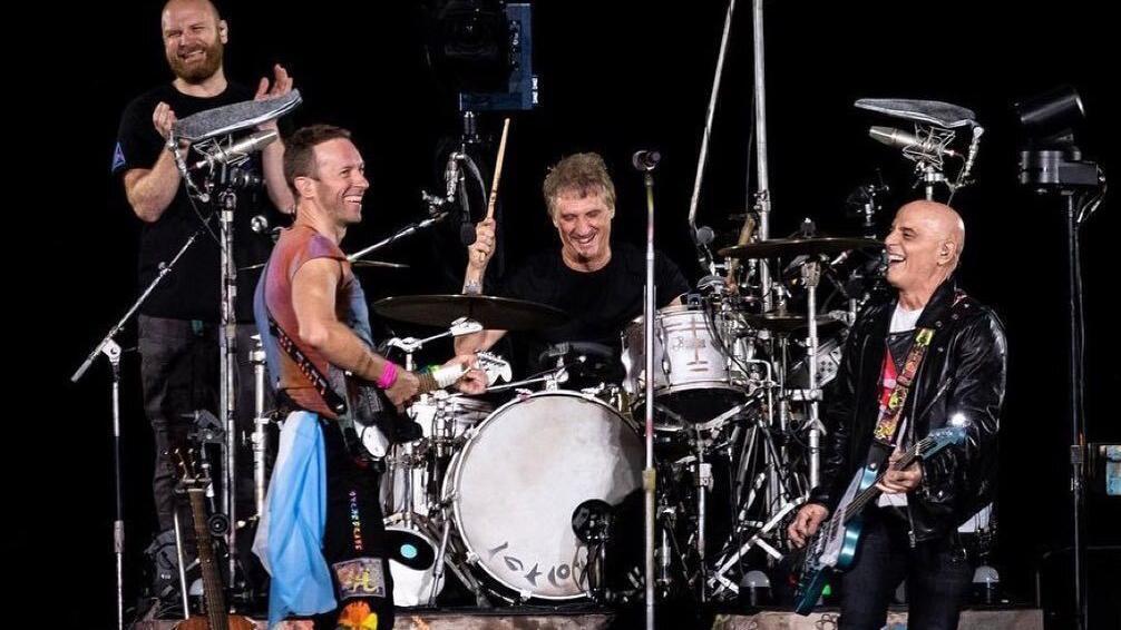 Imagen de Coldplay cantó con Zeta Bosio y Charly Alberti