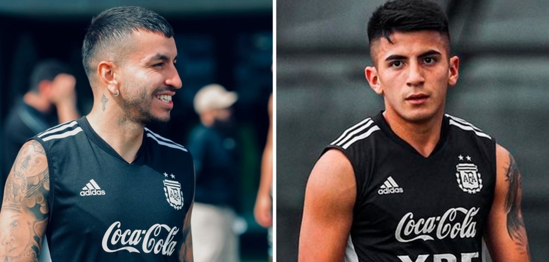Imagen de &Aacute;ngel Correa y Thiago Almada ya estan en Qatar