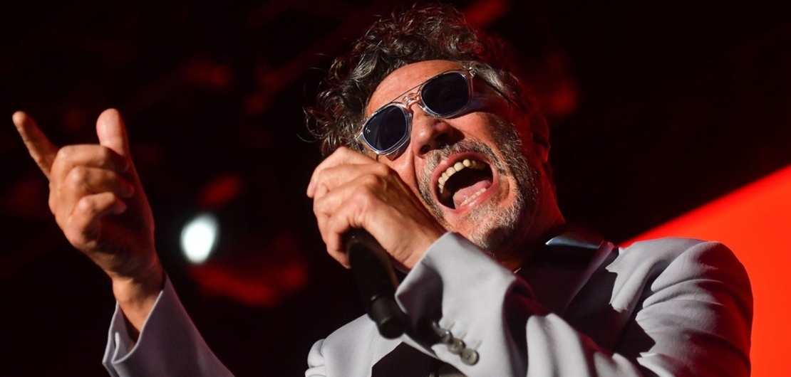El músico rosarino y compositor, icono del rock nacional (Foto Alfredo Luna). El músico rosarino y compositor, icono del rock nacional (Foto Alfredo Luna).