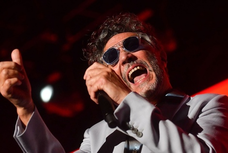 El músico rosarino y compositor, icono del rock nacional (Foto Alfredo Luna). El músico rosarino y compositor, icono del rock nacional (Foto Alfredo Luna).