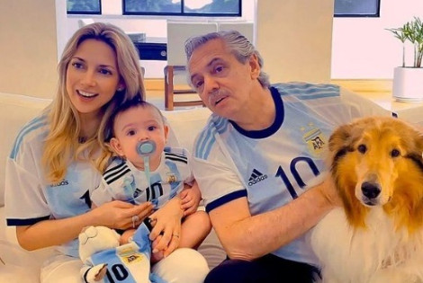 Imagen de Fern&aacute;ndez celebr&oacute; el triunfo de Argentina