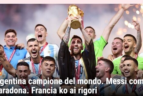 Imagen de El mundo habla de Argentina y Messi