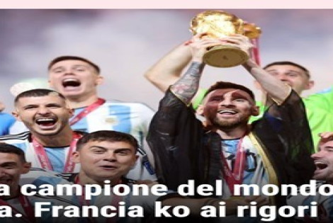 Imagen de El mundo habla de Argentina y Messi