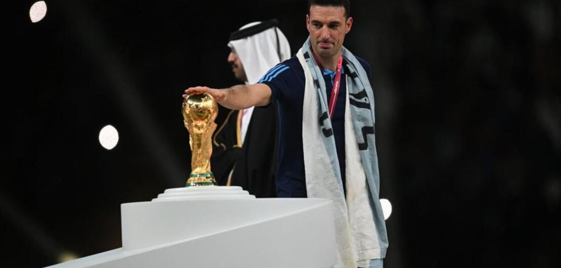 Scaloni ganó el premio a mejor DT del mundo. Foto: Fernando Gens TELAM SE 2022. Queda expresamente prohibida la utilización de este contenido sin citar la autoría de TELAM, la omisión de este requisito es violatorio del Régimen Legal de la Propiedad Intel
