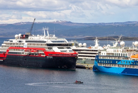 El 12,9% de los arribos se produjo por v&iacute;a fluvial/mar&iacute;tima / Foto: Cristian Urritia.