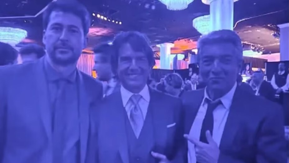Imagen de "No pudimos decir que no", Dar&iacute;n y Tom Cruise juntos