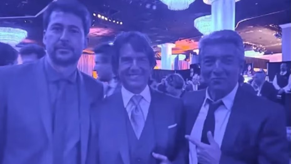 Imagen de "No pudimos decir que no", Darín y Tom Cruise juntos