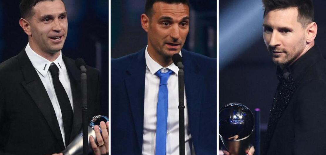 Imagen de Argentina en la cima del fútbol mundial, se llevó todo Imagen de Argentina en la cima del fútbol mundial, se llevó todo