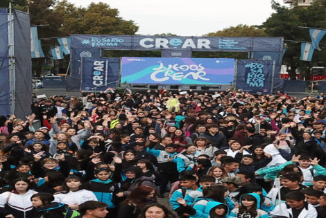 Imagen de comenzaron los Juegos CReAR en Rosario