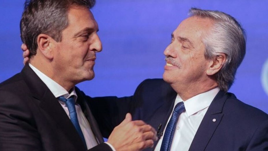 Imagen de Fernández a Massa: "Va a ser el próximo presidente"