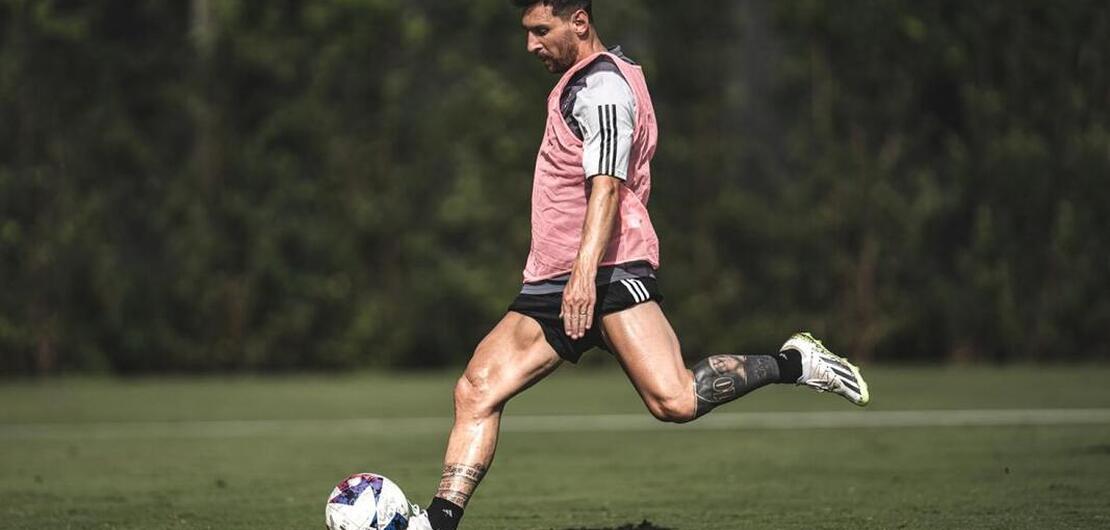 Imagen de Messi busca seguir la racha ganadora en el inter miami