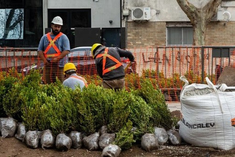 Imagen de obra de mejora y puesta en valor de Oro&ntilde;o