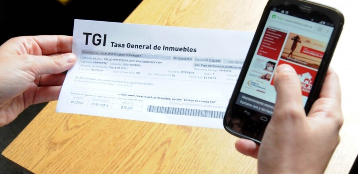 Imagen de Se actuliza la TGI 3,4% por debajo de la inflación
