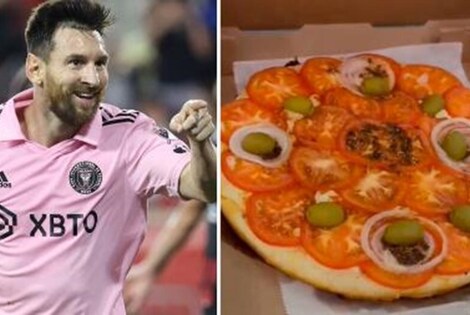 Imagen de Messi: descanso y pizza bien argentina en Miami