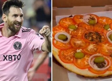 Imagen de Messi: descanso y pizza bien argentina en Miami