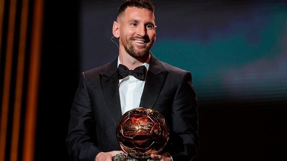 Imagen de Leo Messi ganó su octavo Balón de Oro