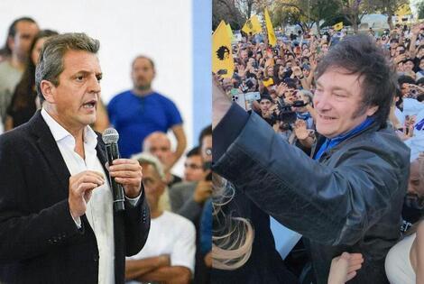 Imagen de Massa y Milei ultiman detalles rumbo al balotaje