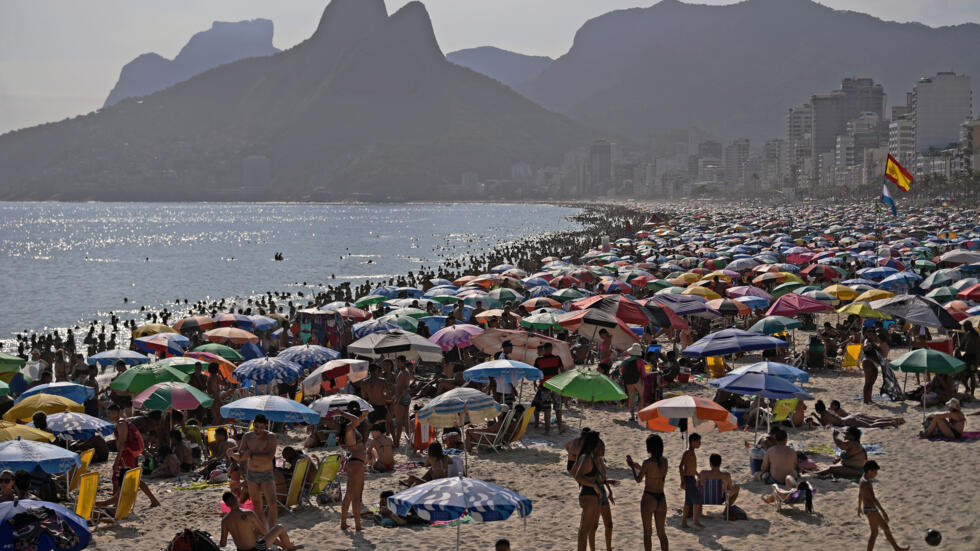 Imagen de Ola de calor en Brasil: 58,5 grados de térmica