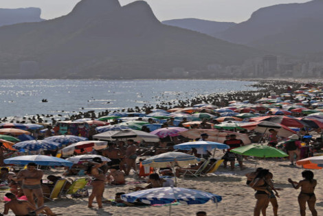 Imagen de Ola de calor en Brasil: 58,5 grados de t&eacute;rmica