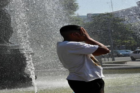 Alerta por el calor "extremo" que esperan para el verano en Argentina. Foto: Camila Godoy