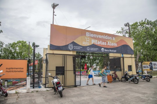 Imagen de Abrió el Complejo de Piletas Parque Alem