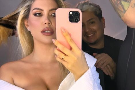 Imagen de Wanda Nara grabó su nuevo videoclip en una favela