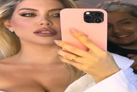 Imagen de Wanda Nara grab&oacute; su nuevo videoclip en una favela
