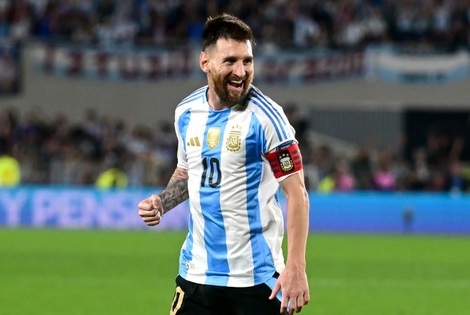 Lionel Messi convirti&oacute; tres goles en la victoria de Argentina ante Bolivia. (Foto: NOTICIAS ARGENTINAS / MAXI LUNA.)