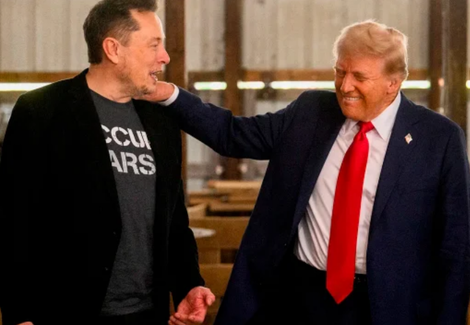 Elon Musk y Donald Trump. Fotografía: Agencia Noticias Argentinas / Redes.