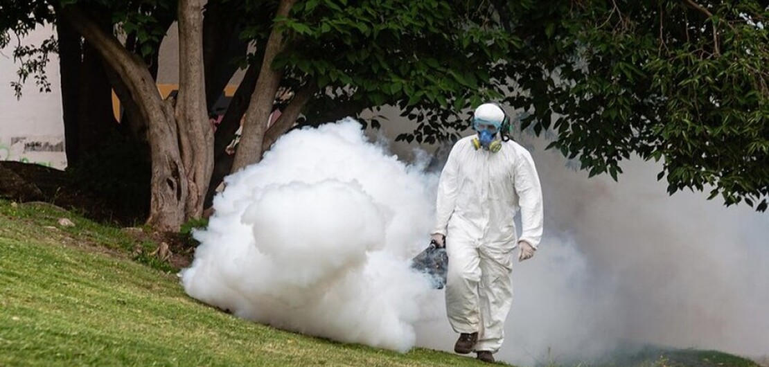 Fumigaci&oacute;n: El municipio contin&uacute;a con los operativos en espacios verdes - Secretar&iacute;a de Ambiente y Espacio P&uacute;blico (Juan Pablo Allegue)