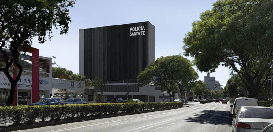 Imagen de Cómo será la Estación Policial Rosario Centro
