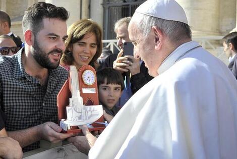 Imagen de Nery Bo, el periodista rosarino y su encuentro con el Papa