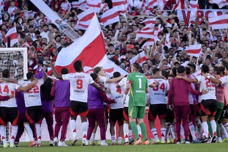 Imagen de Una fiesta: River festej&oacute; otra vez en el Supercl&aacute;sico