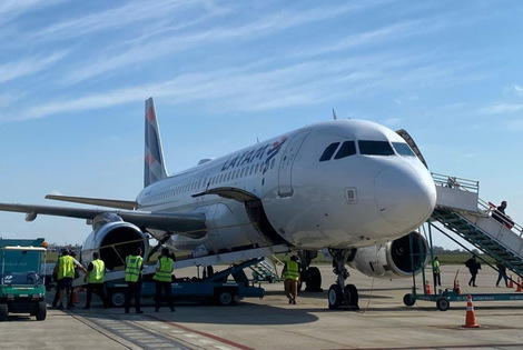 Imagen de Vuelven los vuelos entre Rosario y San Pablo con Latam