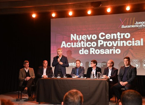Imagen de Rosario: Construirán un Centro Acuático de nivel internacional