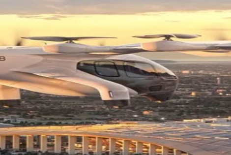 Imagen de JJOO de Los &Aacute;ngeles 2028 con taxis a&eacute;reos